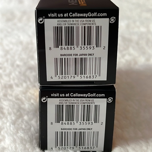 2 Boxes of Callaway Hex Warbird Golf Balls 3 Pack NEW - Picture 6 of 7